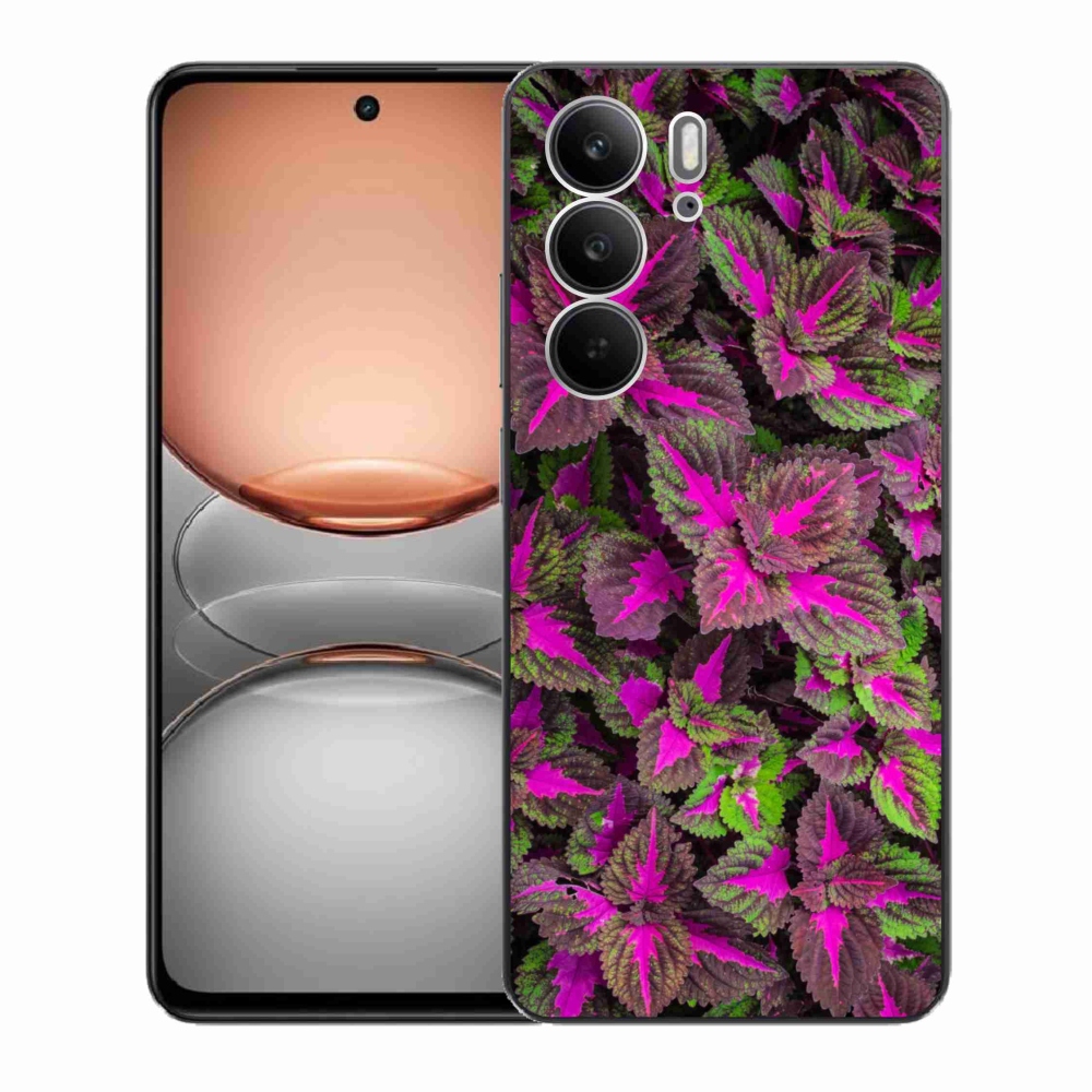 Gelový kryt mmCase na Realme C75 - květiny 10