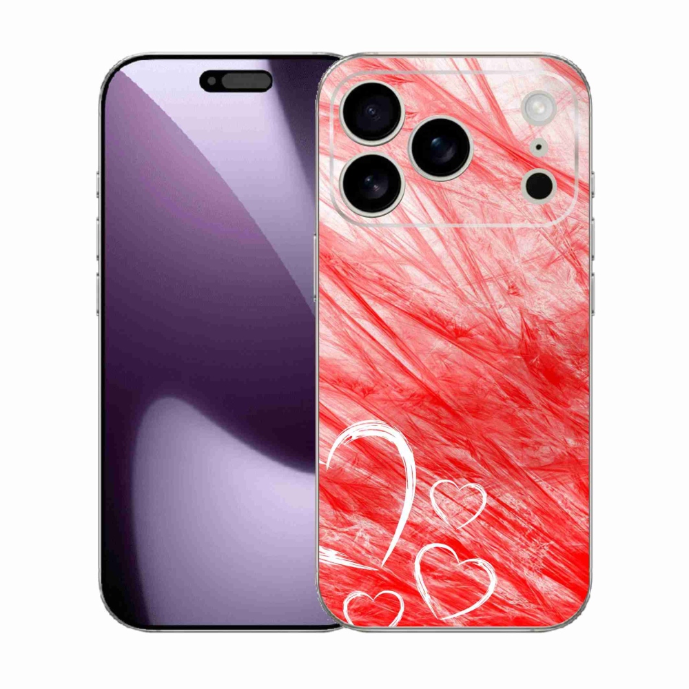 Gelový kryt mmCase na iPhone 17 Pro - heart