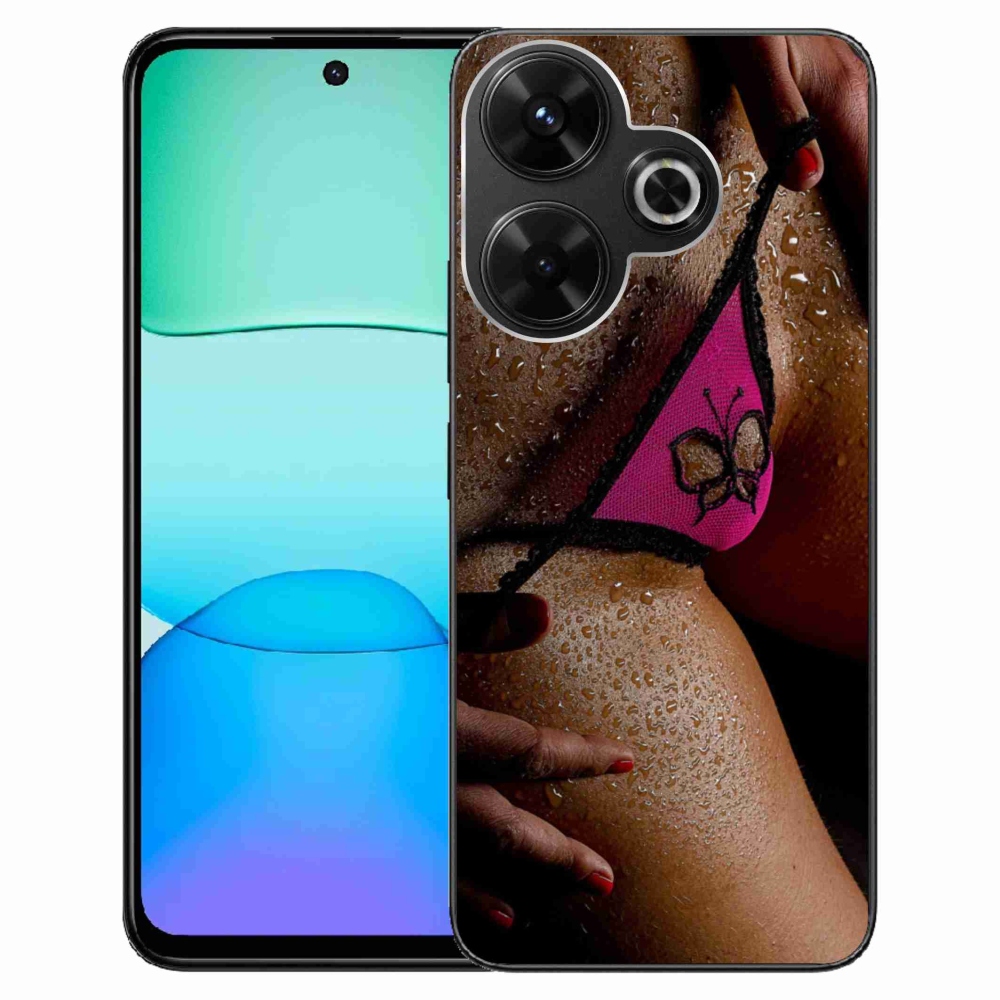 Gelový kryt mmCase na Xiaomi Redmi 13 4G/Poco M6 4G - sexy žena