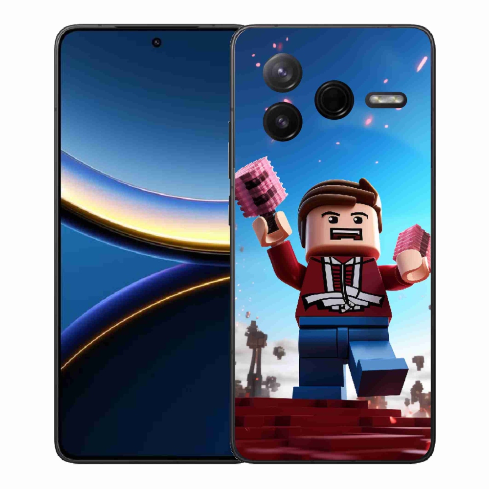 Gelový kryt mmCase na Xiaomi Poco F7 Pro - roblox 2