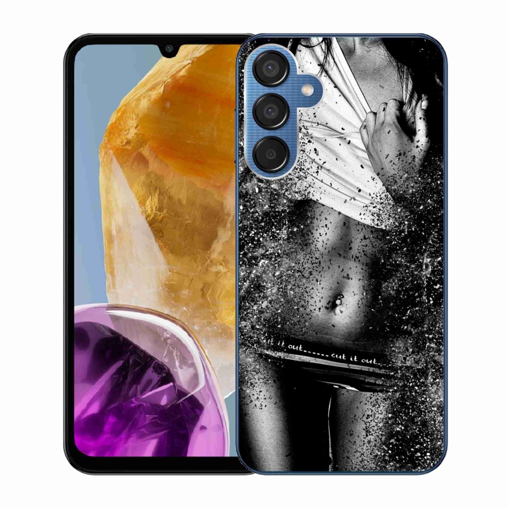Gelový kryt mmCase na Samsung Galaxy M15 5G - sexy žena 1