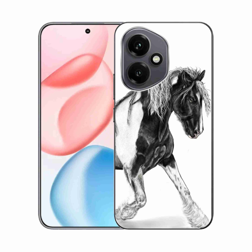 Gelový kryt mmCase na Honor 400 - kůň