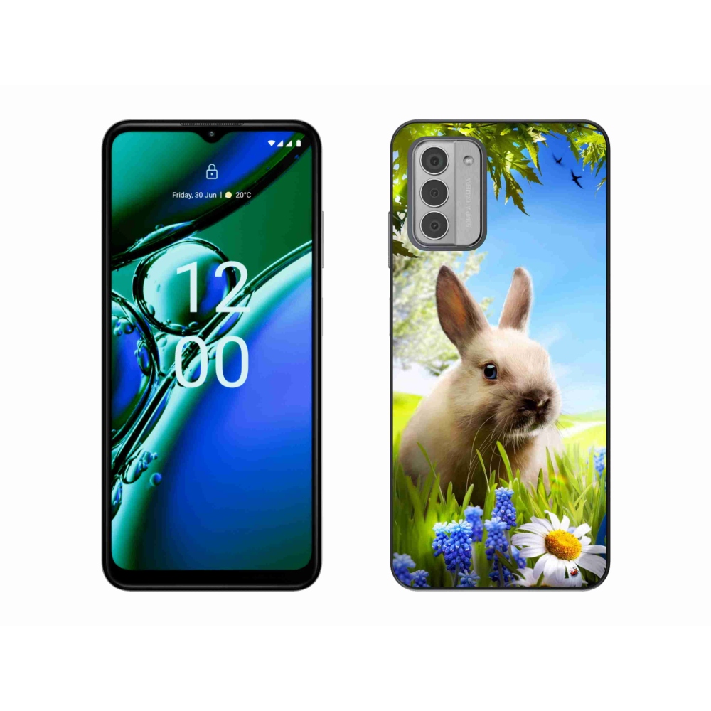 Gelový kryt mmCase na Nokia G42 - zajíček