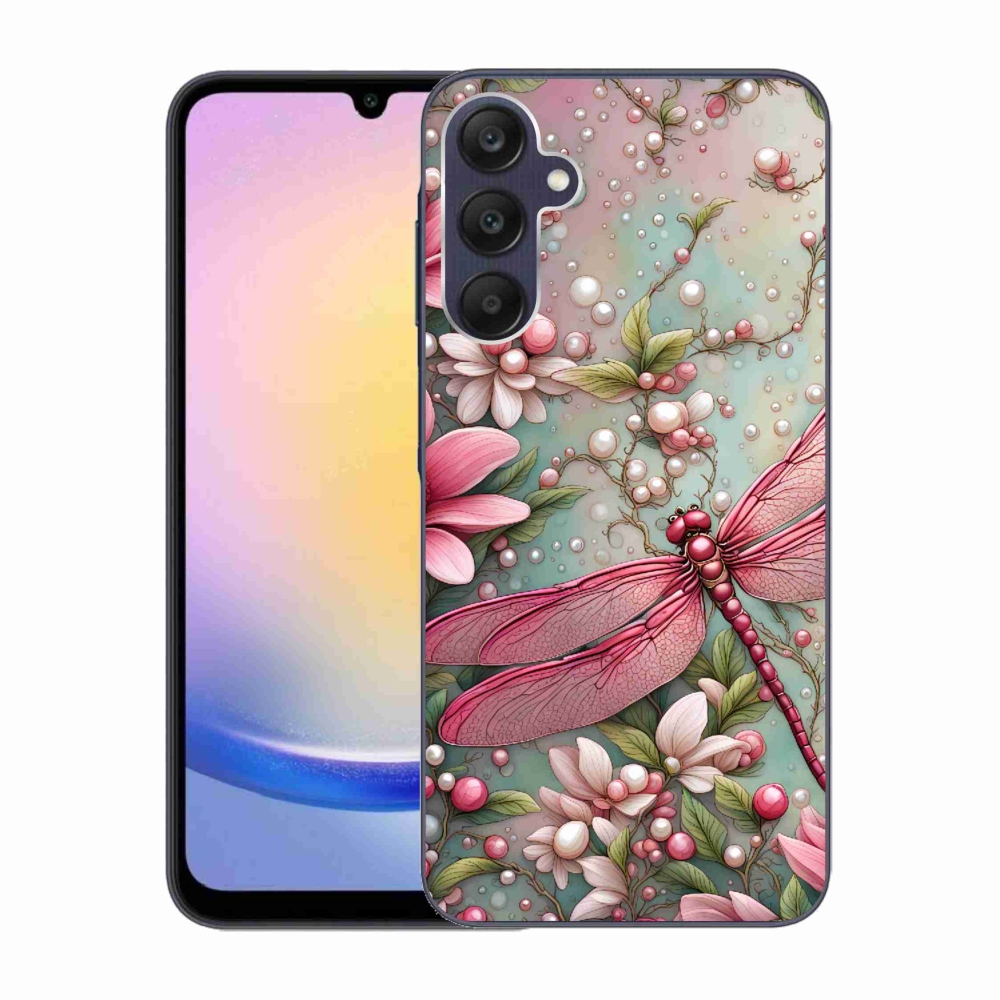 Gelový kryt mmCase na Samsung Galaxy A25 5G - vážka