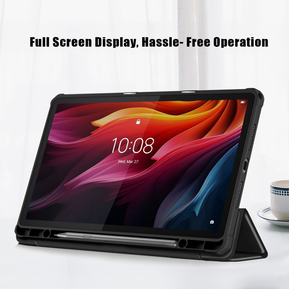 Case chytré zavírací pouzdro na tablet Lenovo Tab K11 Plus - černé