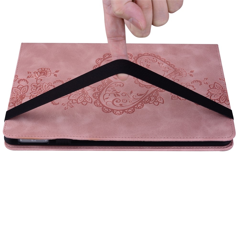 Heart zavírací pouzdro na tablet Xiaomi Redmi Pad SE 8.7 - růžové