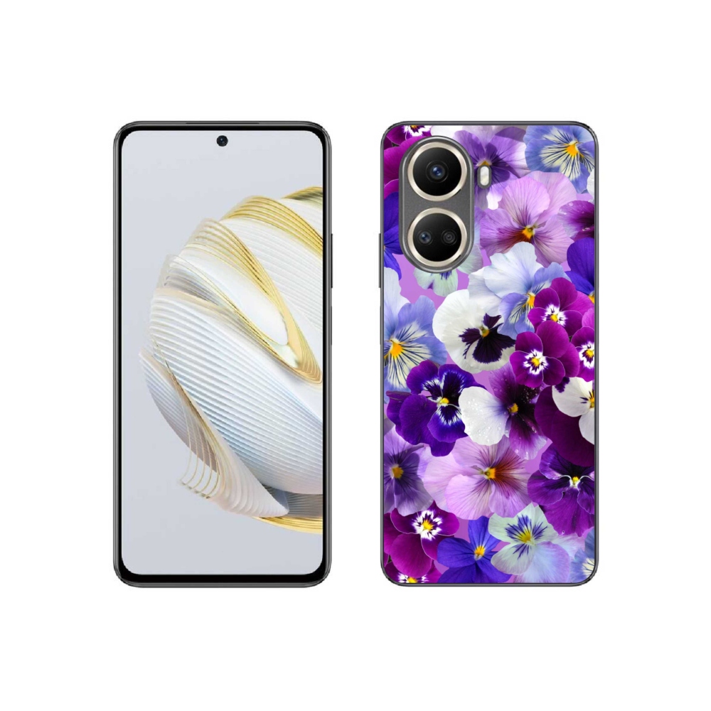 Gelový kryt mmCase na Huawei Nova 10 SE - květiny 9