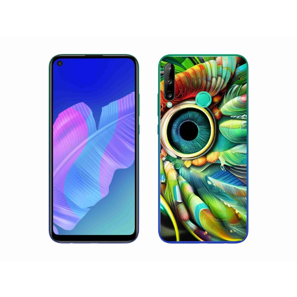Gelový kryt mmCase na Huawei P40 Lite E - abstraktní motiv 18