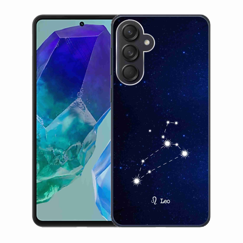 Gelový kryt mmCase na Samsung Galaxy M55 5G - souhvězdí Lva