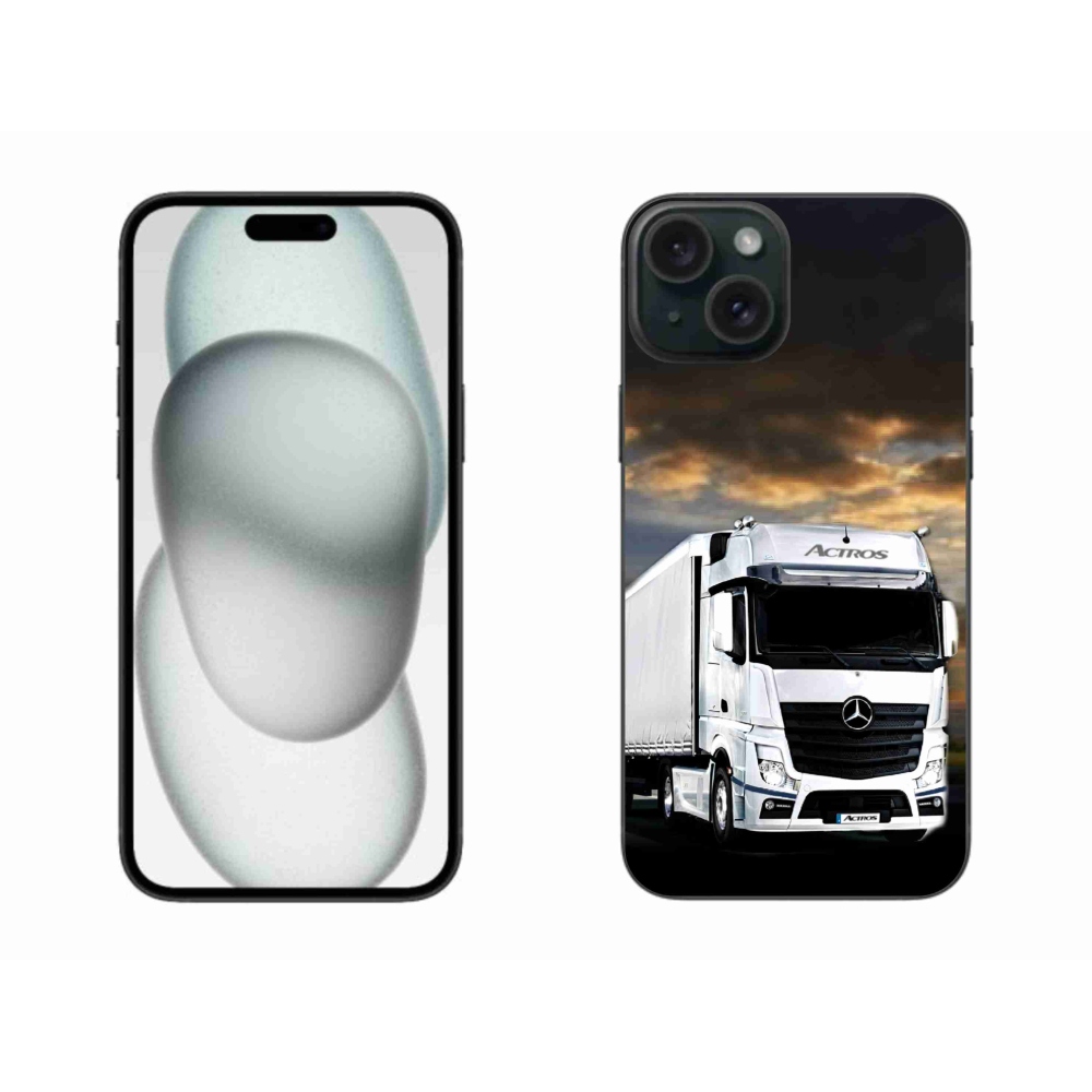Gelový kryt mmCase na iPhone 15 Plus - kamion