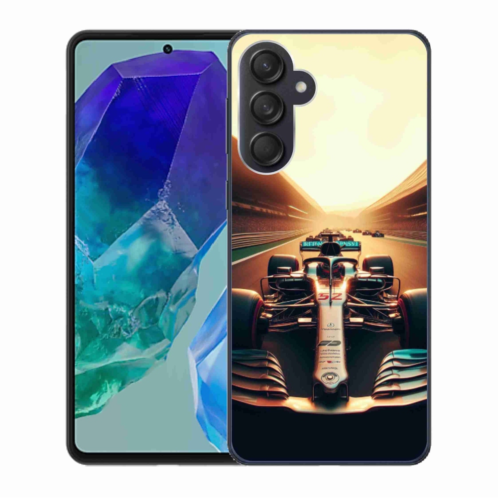 Gelový kryt mmCase na Samsung Galaxy M55 5G - formule 1