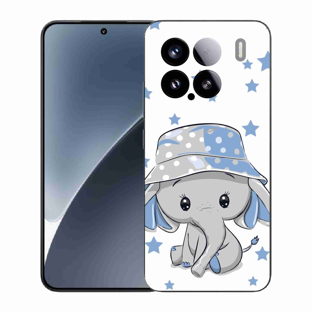 Gelový kryt mmCase na Xiaomi 15 - modrý slon