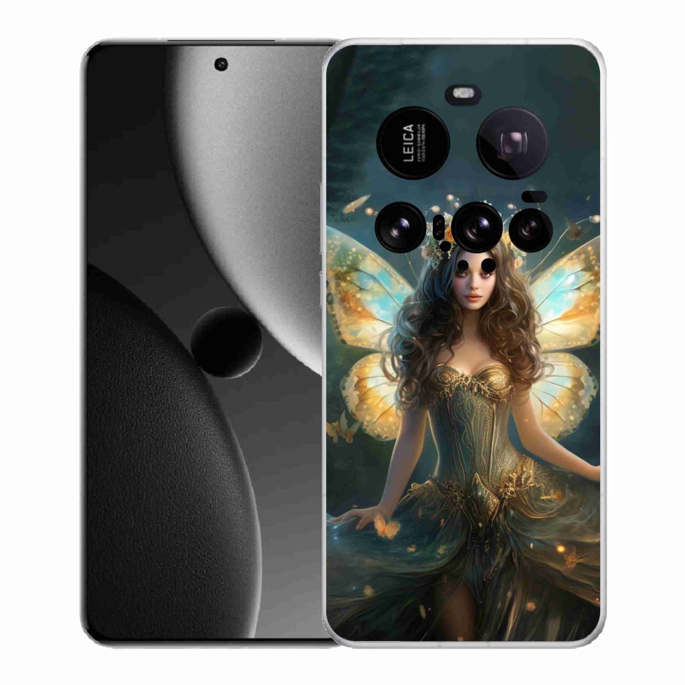 Gelový kryt mmCase na Xiaomi 15 Ultra - motýlí žena