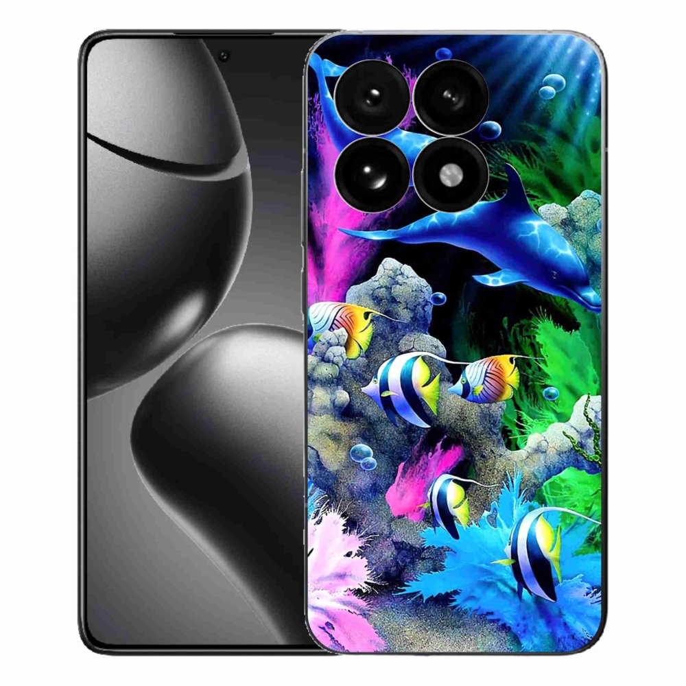 Gelový kryt mmCase na Xiaomi 15T - mořský svět