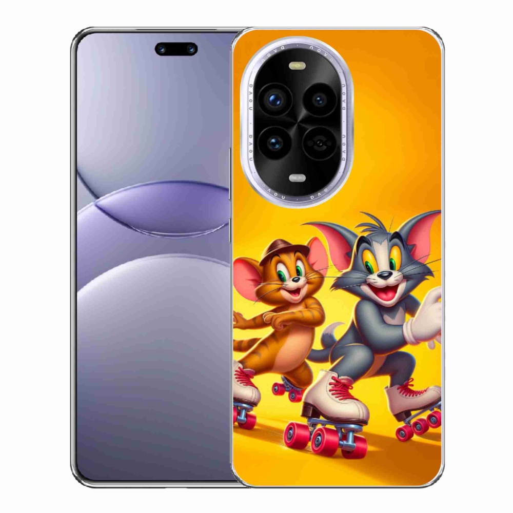Gelový kryt mmCase na Huawei Nova 13 Pro 5G - tom a jerry