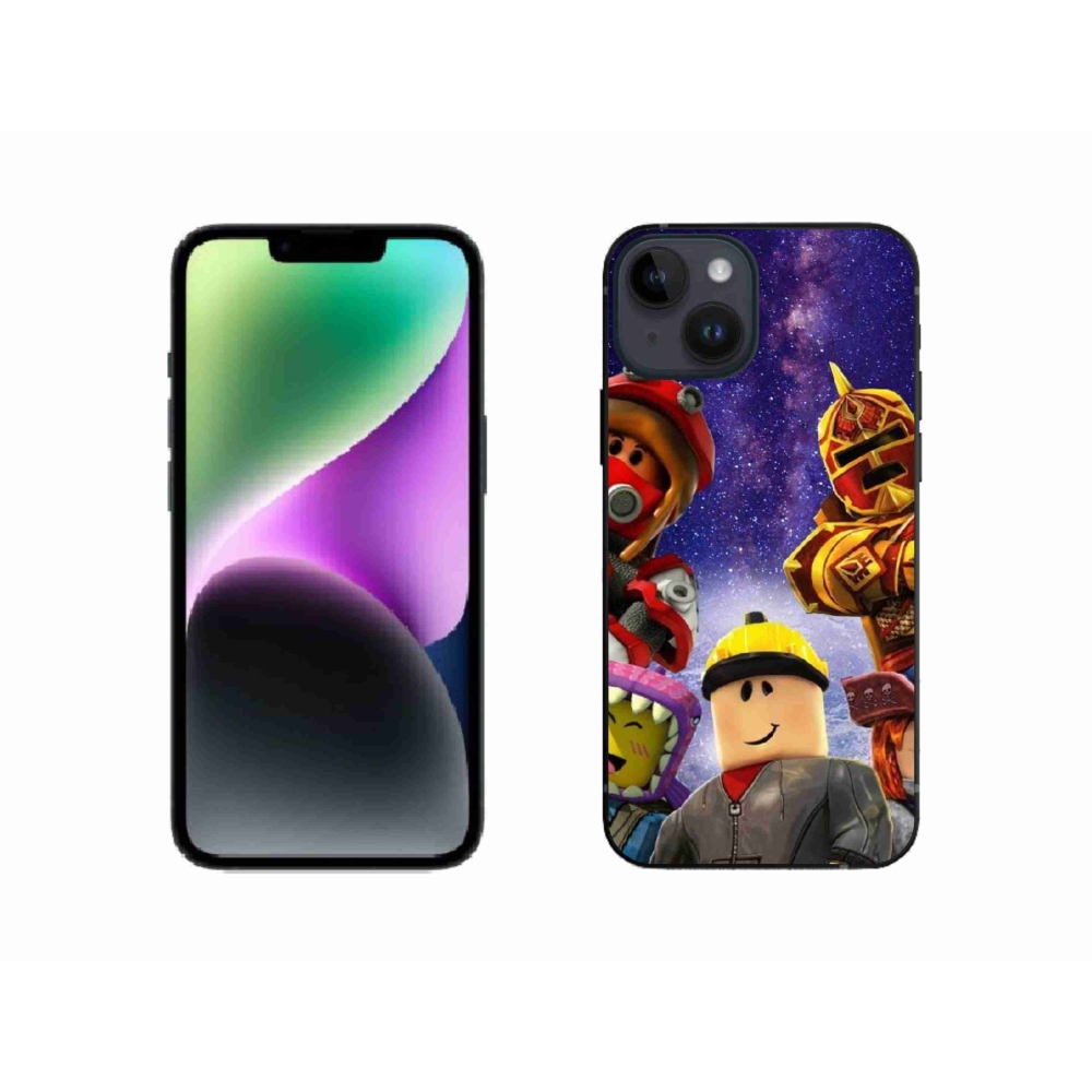 Gelový kryt mmCase na iPhone 14 - roblox 3
