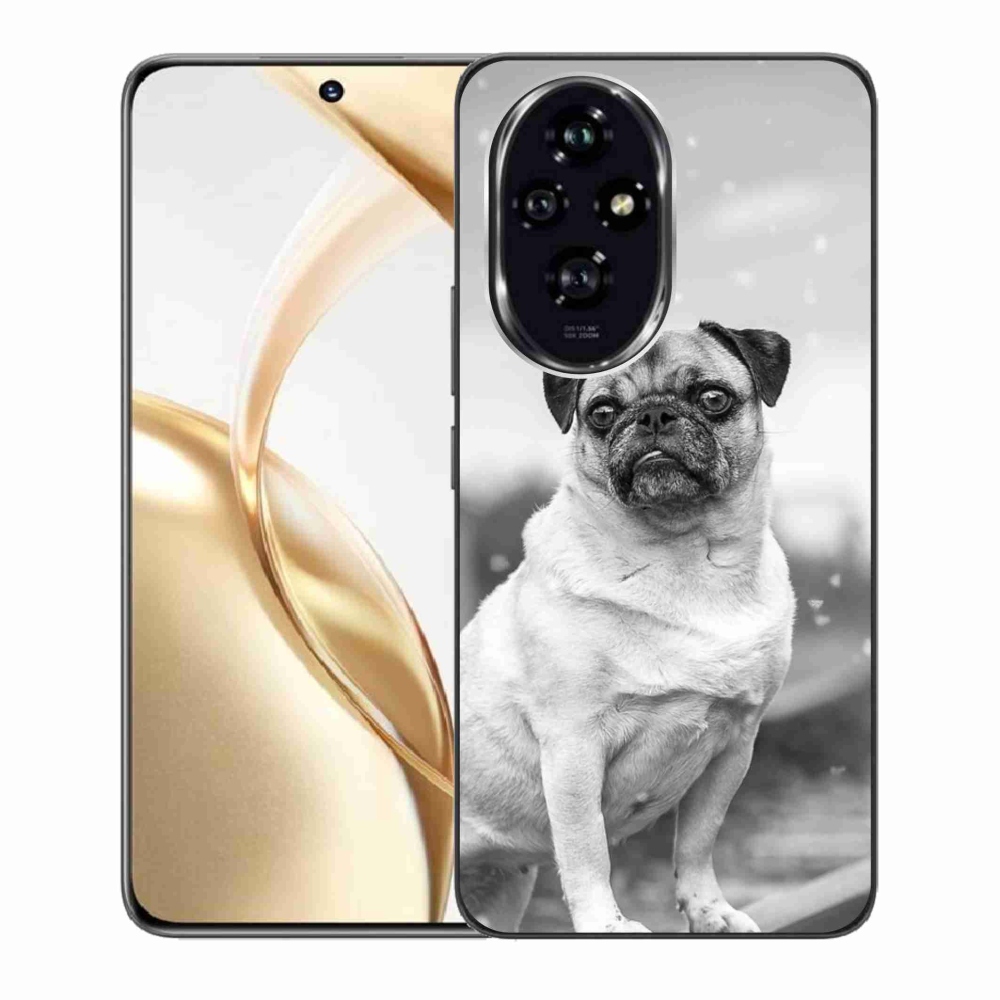 Gelový obal mmCase na Honor 200 5G - mops