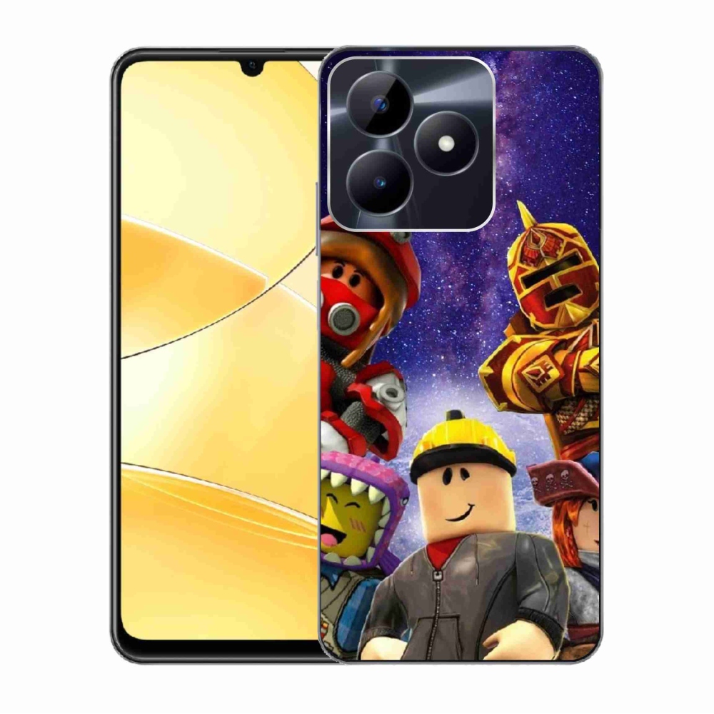 Gelový kryt mmCase na Realme C51/C53 - roblox 3