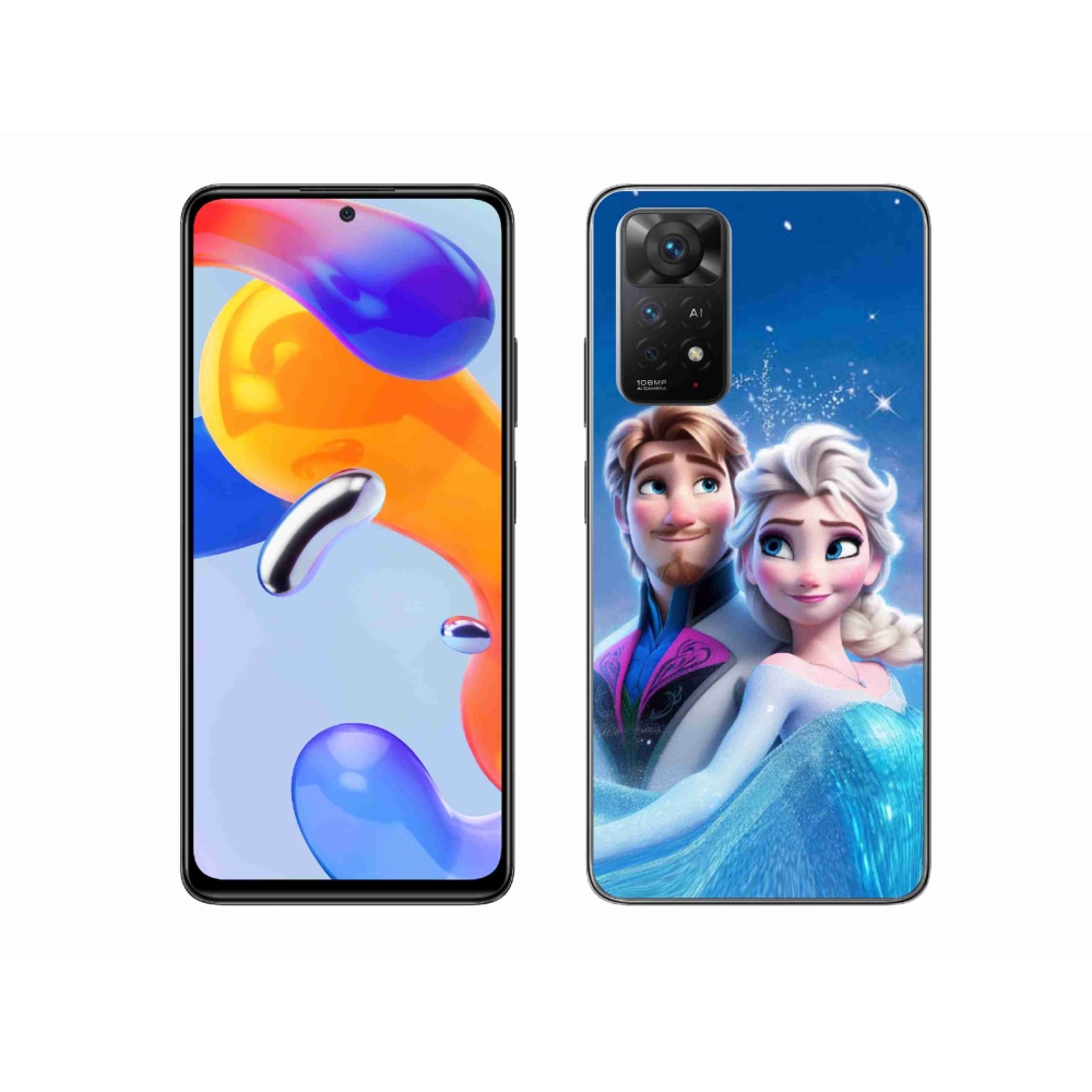 Gelový kryt mmCase na Xiaomi Redmi Note 11 Pro 4G/5G - ledové království 1