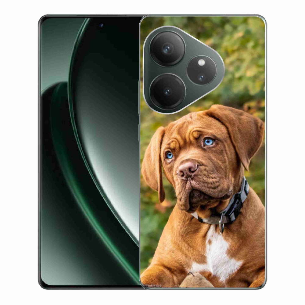 Gelový kryt mmCase na Realme GT 6 5G/GT 6T 5G - štěně 