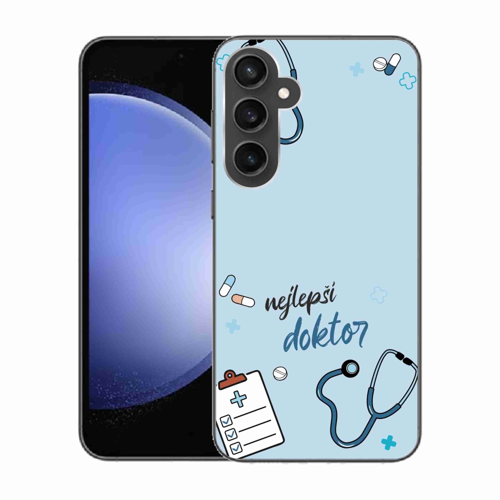 Gelový kryt mmCase na Samsung Galaxy S23 FE - nejlepší doktor