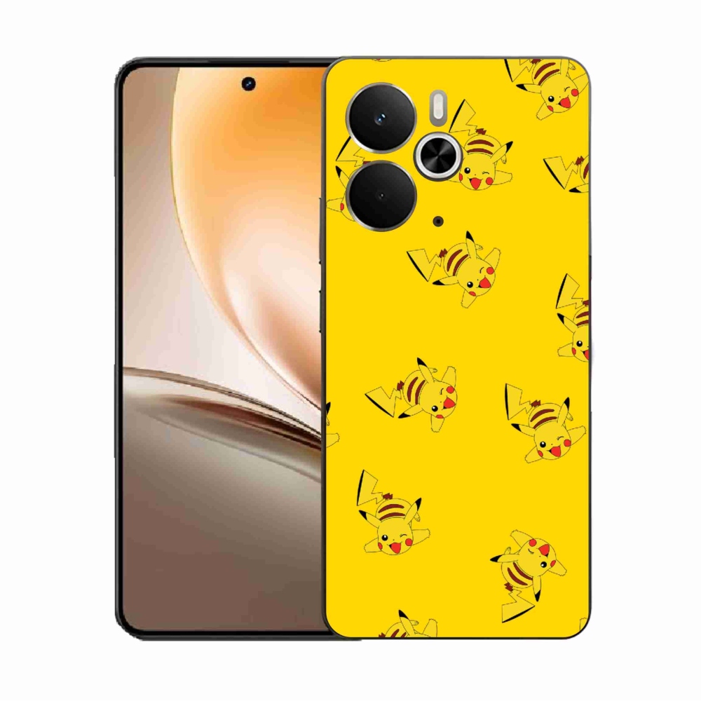 Gelový kryt mmCase na Realme 14 5G - pikachu