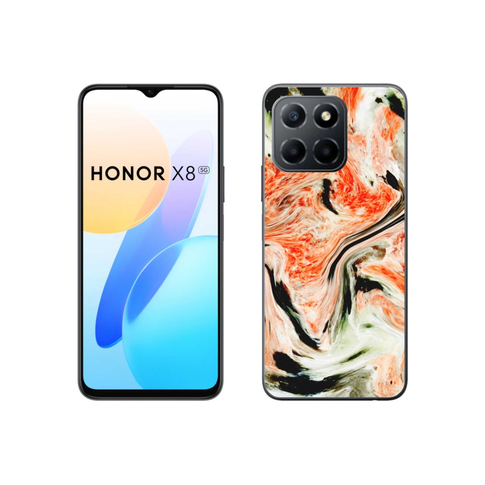 Gelový kryt mmCase na Honor X8 5G/70 Lite 5G - abstrakt 25
