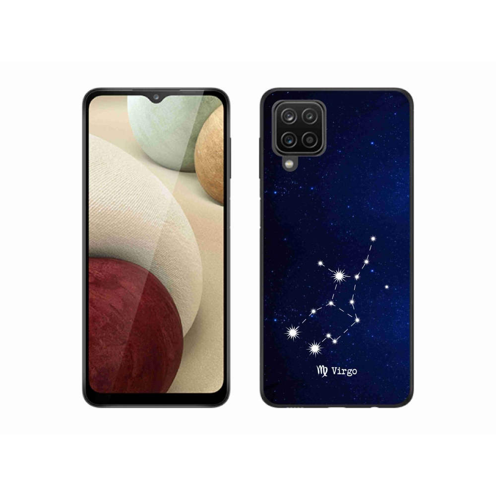 Gelový kryt mmCase na Samsung Galaxy M12 - souhvězdí Panny
