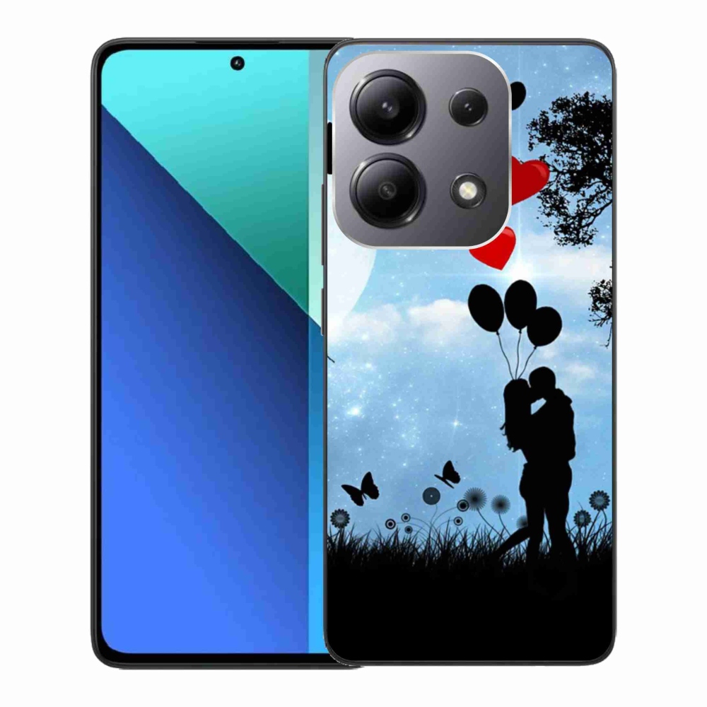Gelový obal mmCase na Xiaomi Redmi Note 13 - zamilovaný pár
