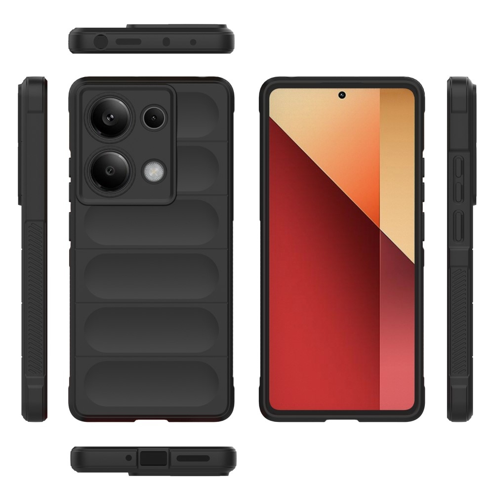 Rugg odolný gelový obal na Xiaomi Redmi Note 13 Pro 4G/Poco M6 Pro - černý