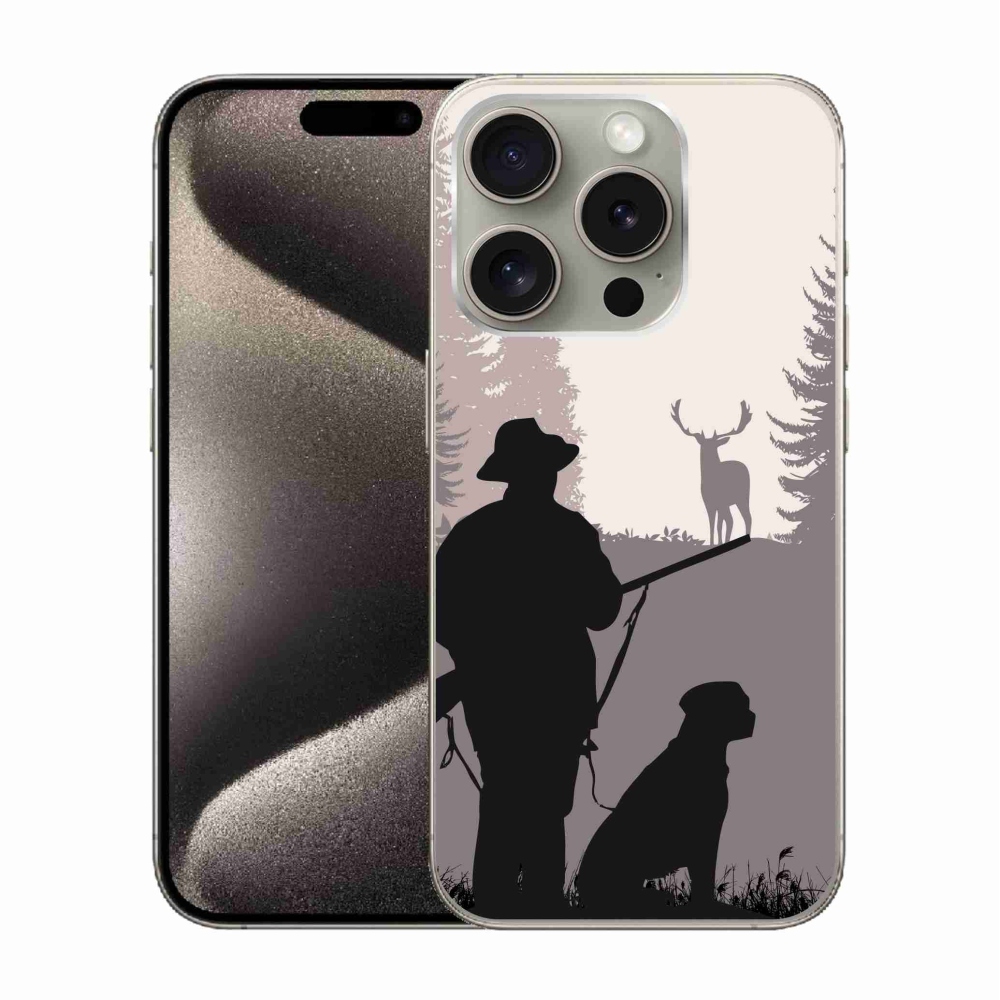 Gelový obal mmCase na iPhone 15 Pro - lov 2