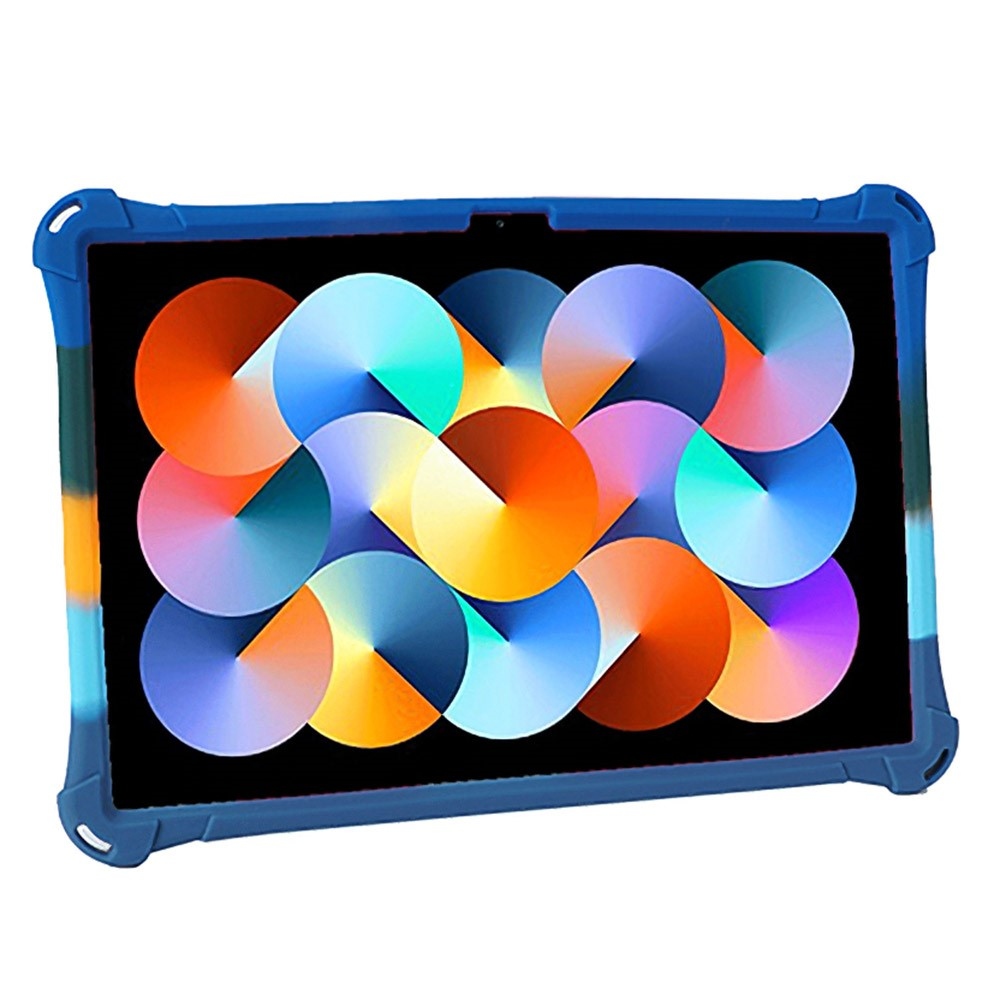 Silikonový kryt s popruhem na Xiaomi Redmi Pad SE - barevný/tmavěmodrý