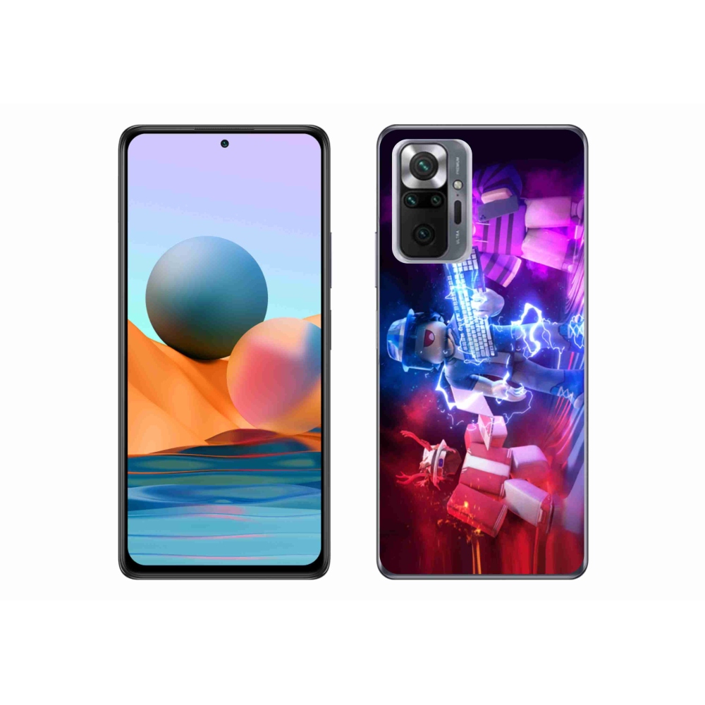 Gelový kryt mmCase na Xiaomi Redmi Note 10 Pro - roblox