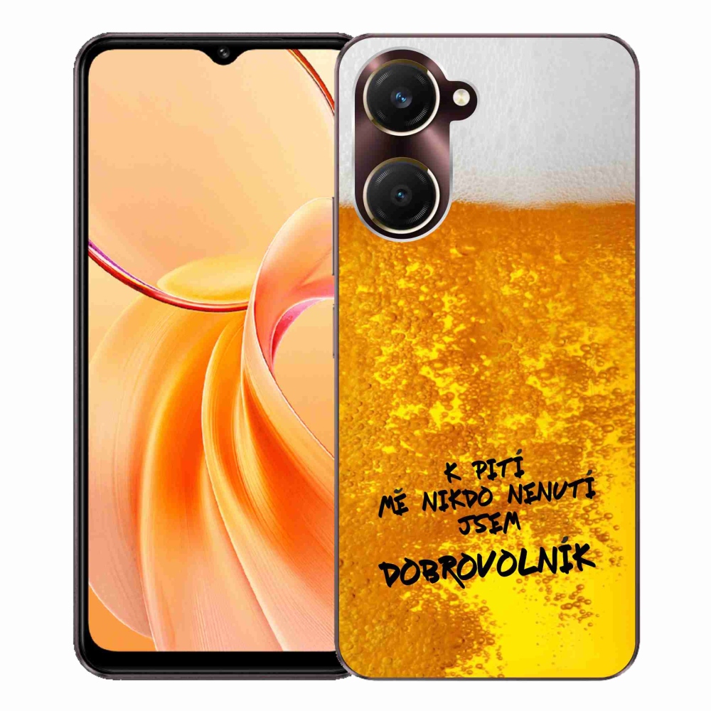 Gelový kryt mmCase na Vivo Y28s 5G - pivní motiv 4