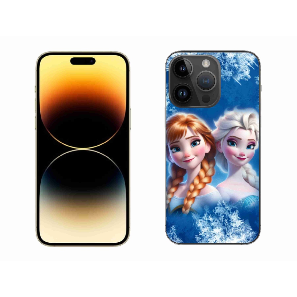 Gelový kryt mmCase na iPhone 14 Pro Max 6.7 - ledové království 2