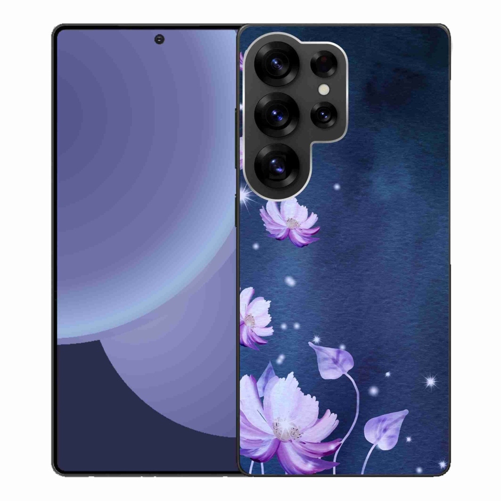 Gelový kryt mmCase na Samsung Galaxy S25 Ultra - padající květy
