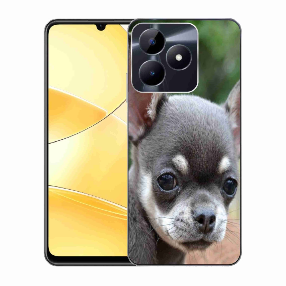 Gelový obal mmCase na Realme C51/C53 - čivava