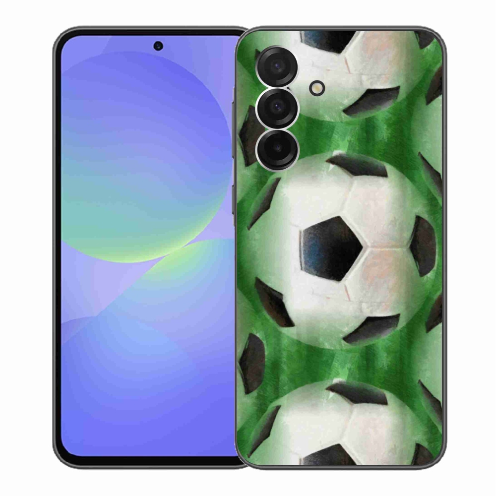 Gelový kryt mmCase na Samsung Galaxy A36 5G - fotbalový míč