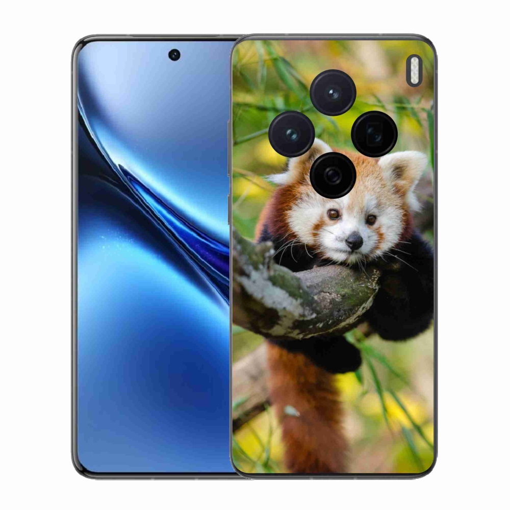 Gelový kryt mmCase na Vivo X200 5G - panda červená