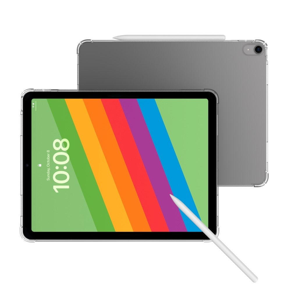 Průhledný gelový obal na iPad Air 11 (2024) - průhledný