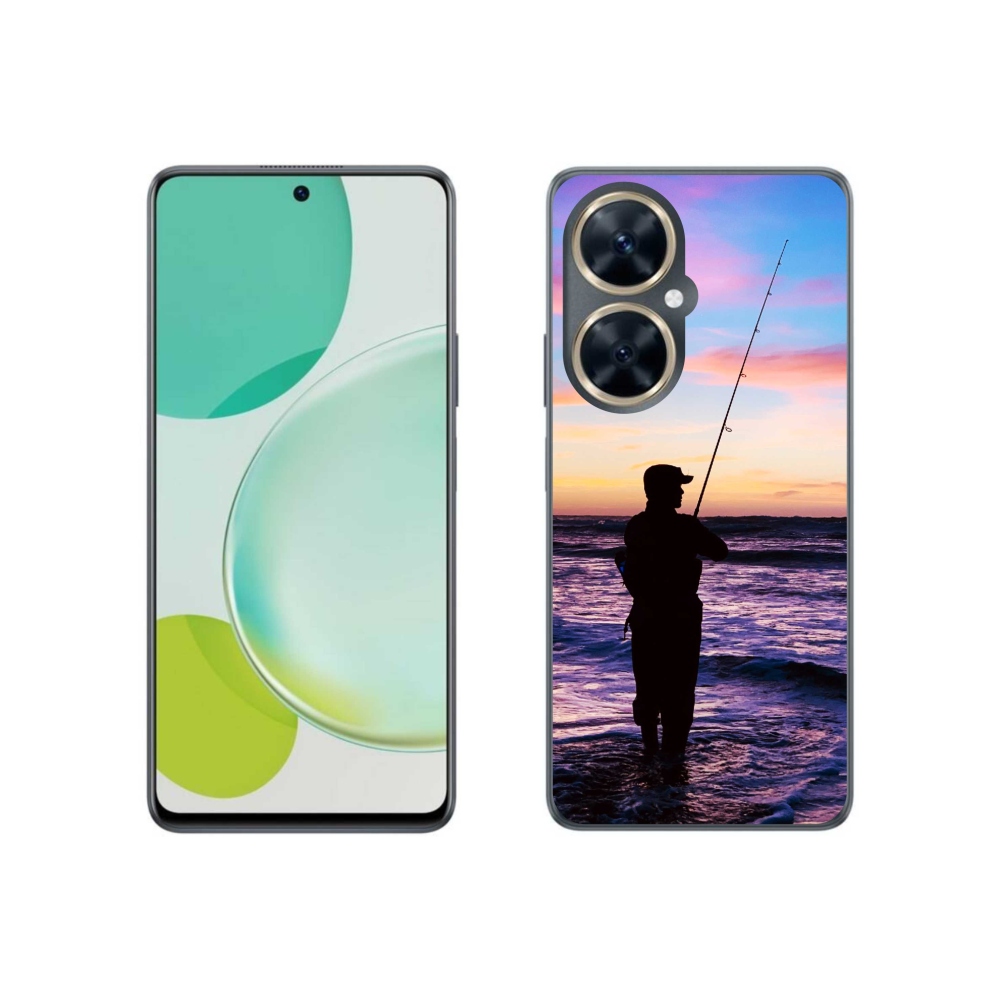 Gelový kryt mmCase na Huawei Nova 11i - rybaření 1