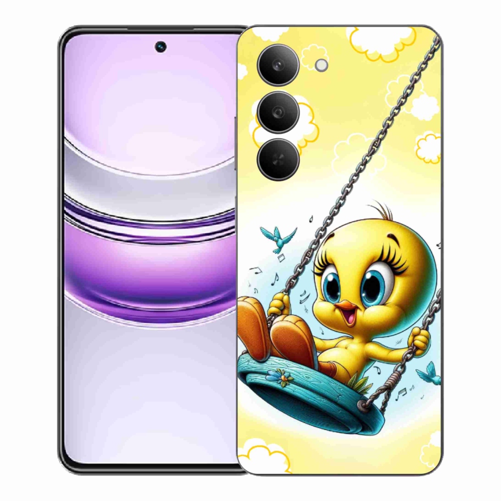 Gelový kryt mmCase na Realme 14x 5G - tweety