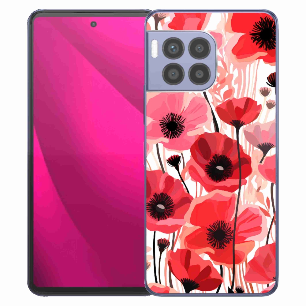 Gelový kryt mmCase na T-Mobile T Phone 2 Pro - vlčí mák 1