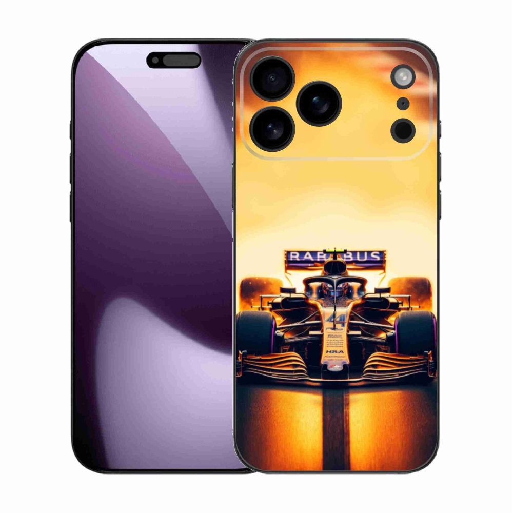 Gelový kryt mmCase na iPhone 17 Pro Max - formule