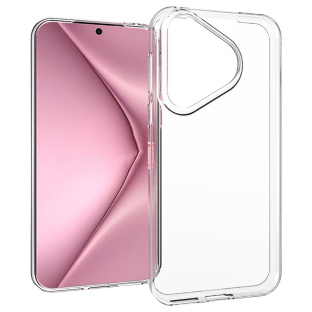 Průhledný gelový obal na Huawei Pura 70 - průhledný