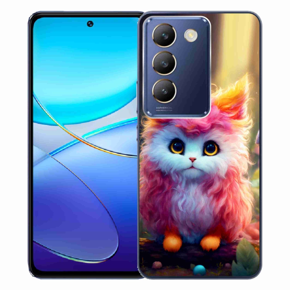 Gelový kryt mmCase na Vivo V40 SE 4G/5G - roztomilé kotě 5