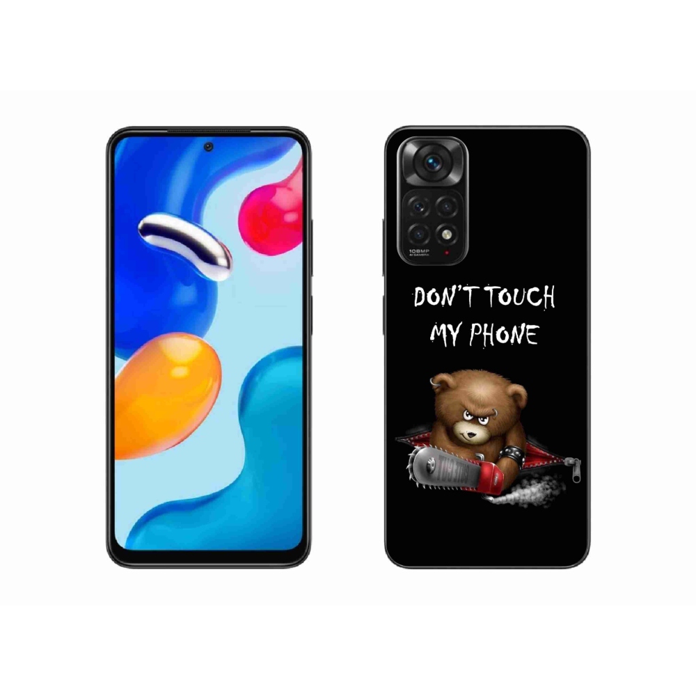 Gelový kryt mmCase na Xiaomi Redmi Note 11S 4G - nesahej na telefon