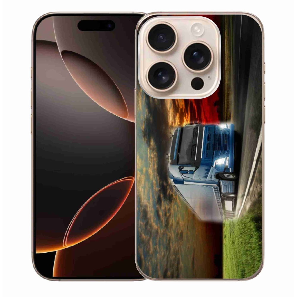 Gelový kryt mmCase na iPhone 16 Pro Max - kamion 4