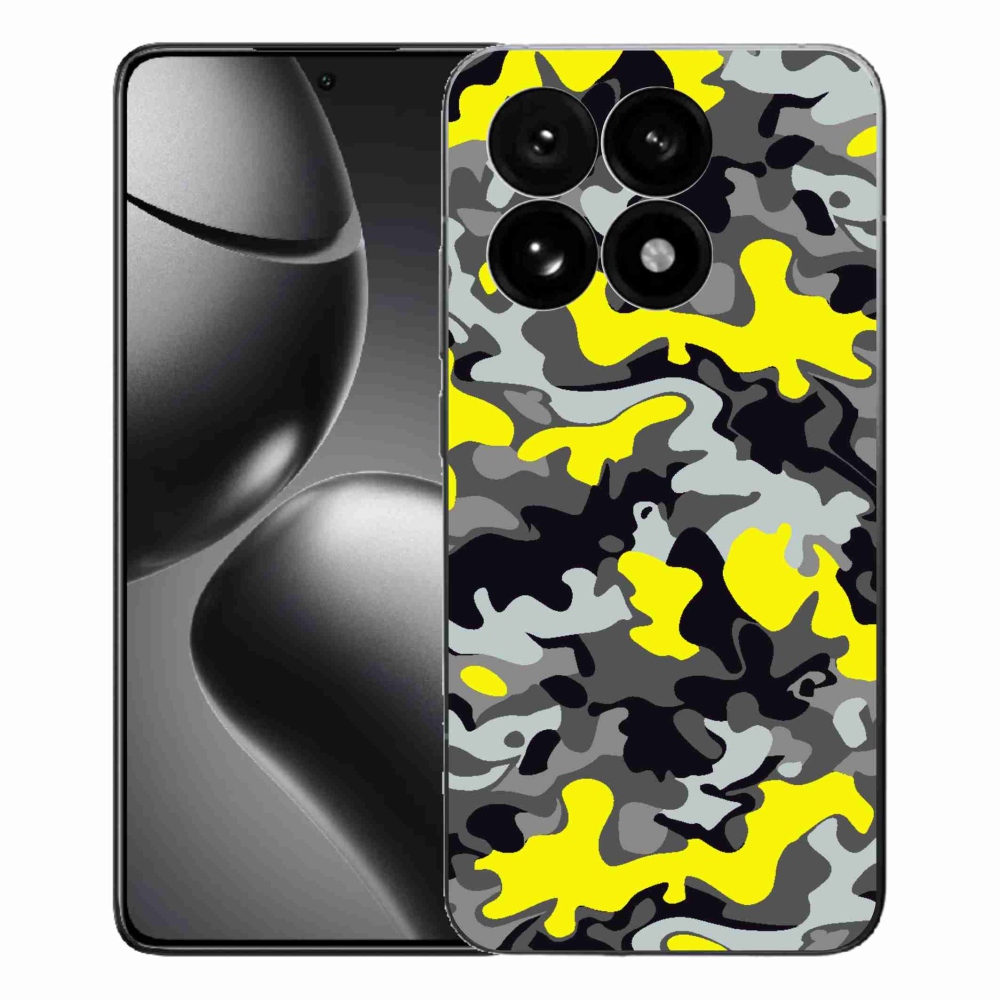 Gelový kryt mmCase na Xiaomi 15T - maskáčový vzor 6