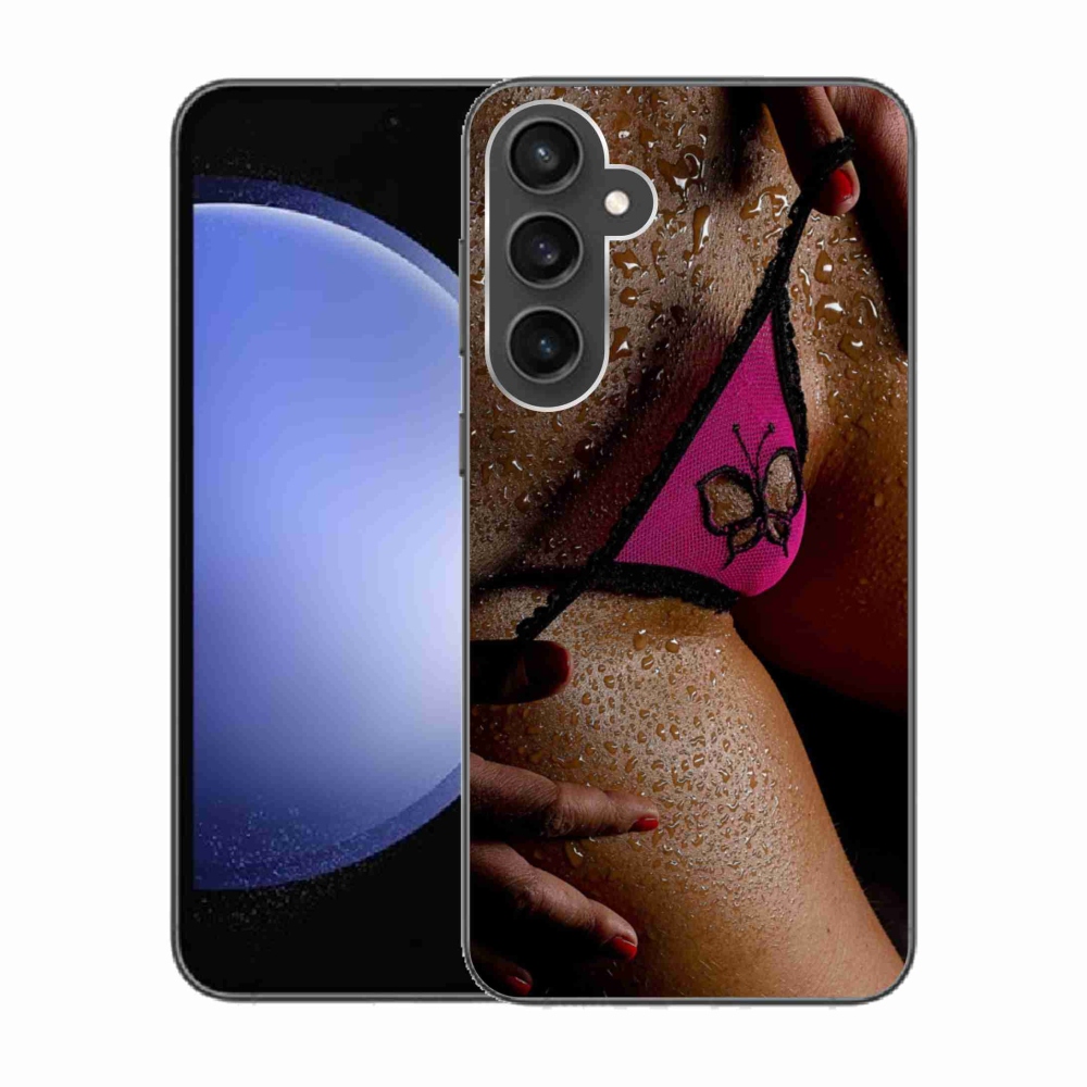 Gelový kryt mmCase na Samsung Galaxy S23 FE - sexy žena